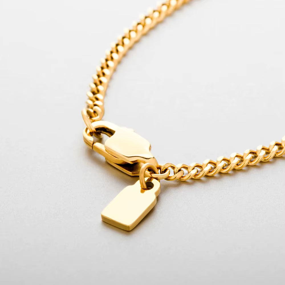 Men's Double Chain Necklace