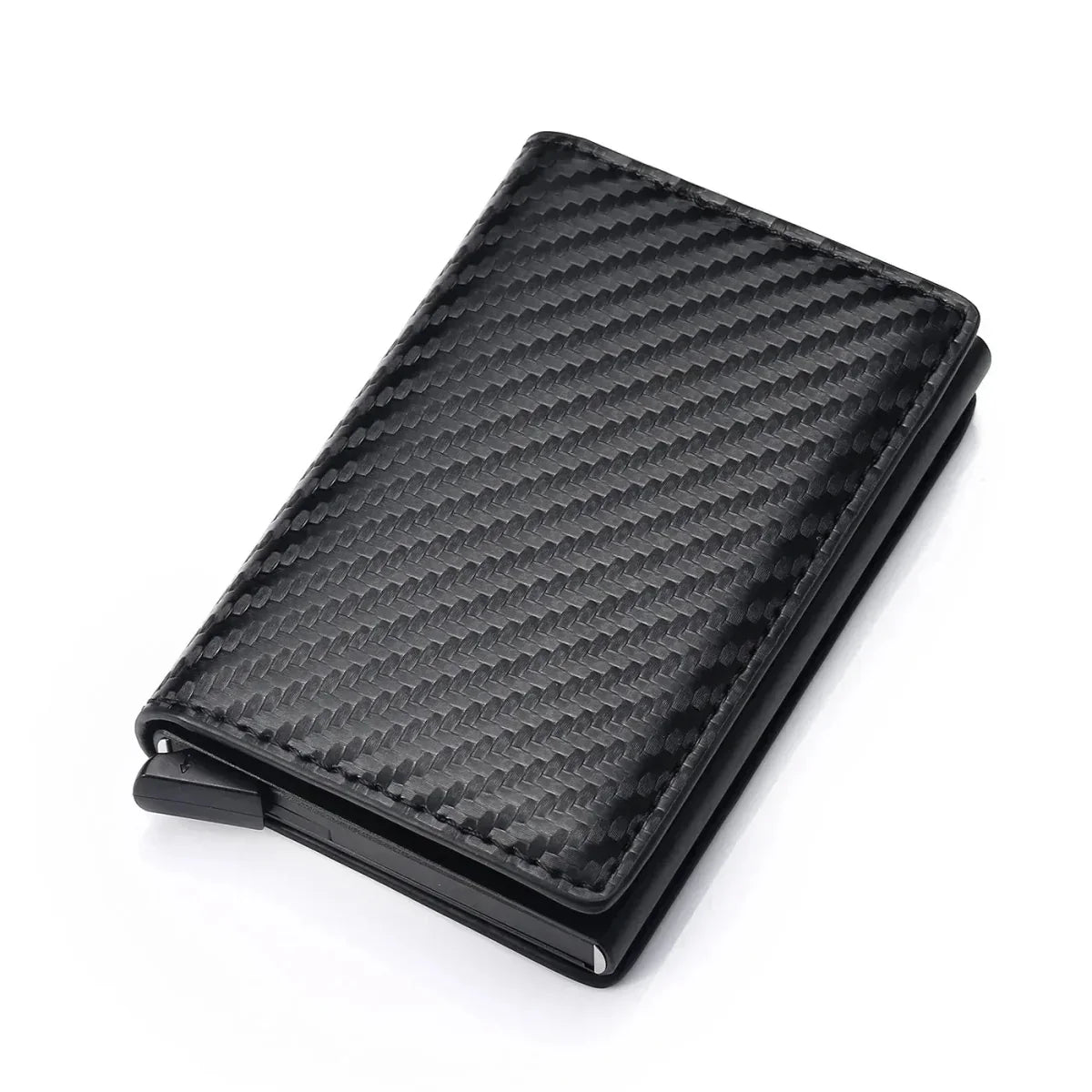 Black Carbon Fiber Metal Wallet - Menfors - 14:200003699Carbon Black
