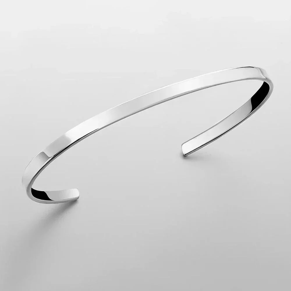 Double Bracelet Men's - Menfors - 200000639:96720CM;200000783:350853White Gold;200001034:6145EMBR005