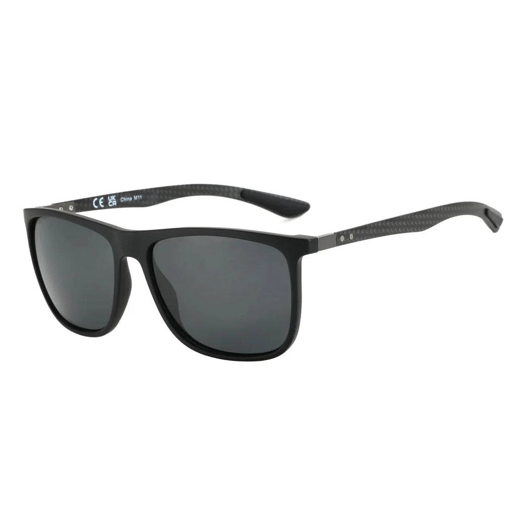 New Square Sunglasses - Menfors - 73:175001 Grey Lens