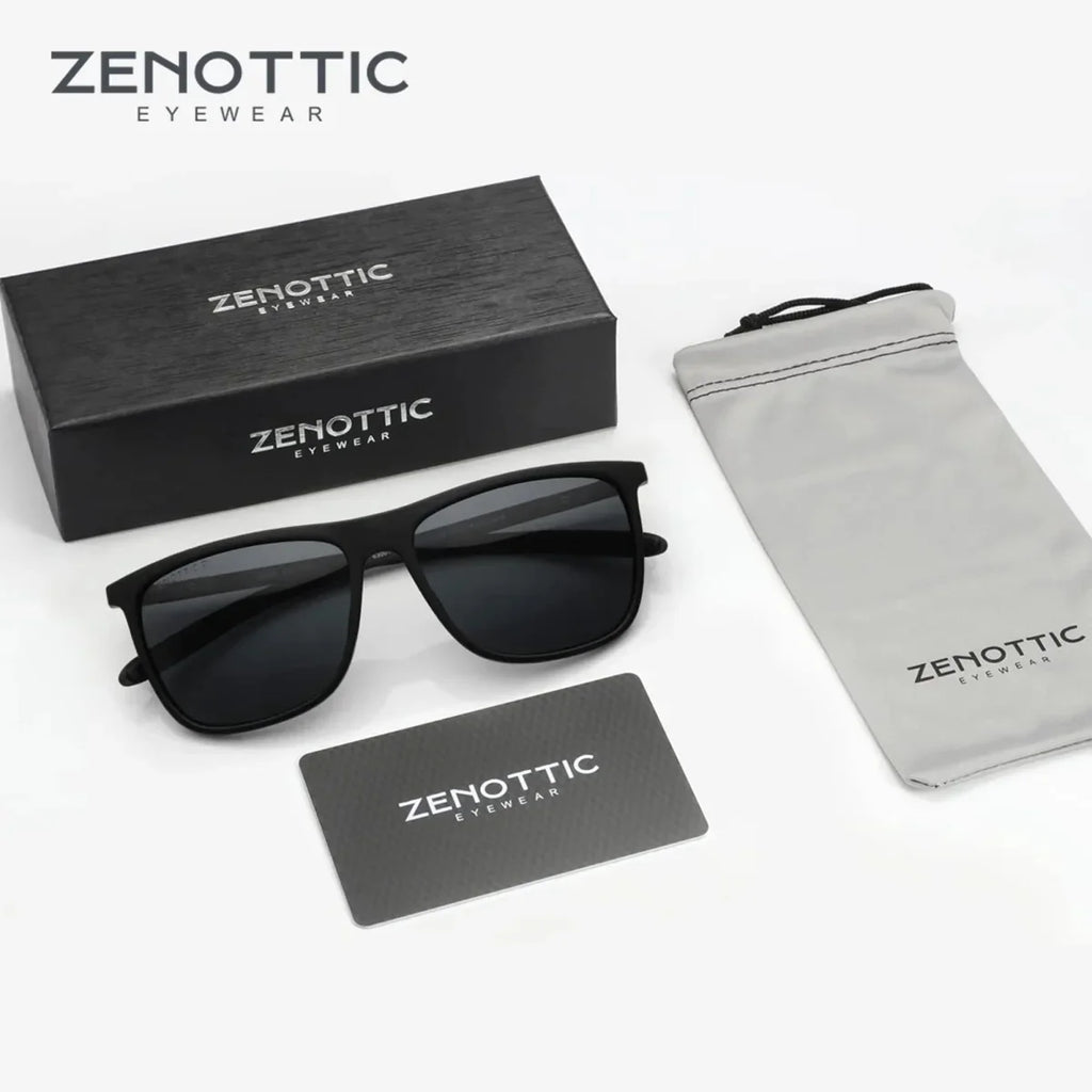 New Square Sunglasses - Menfors - 73:175001 Grey Lens