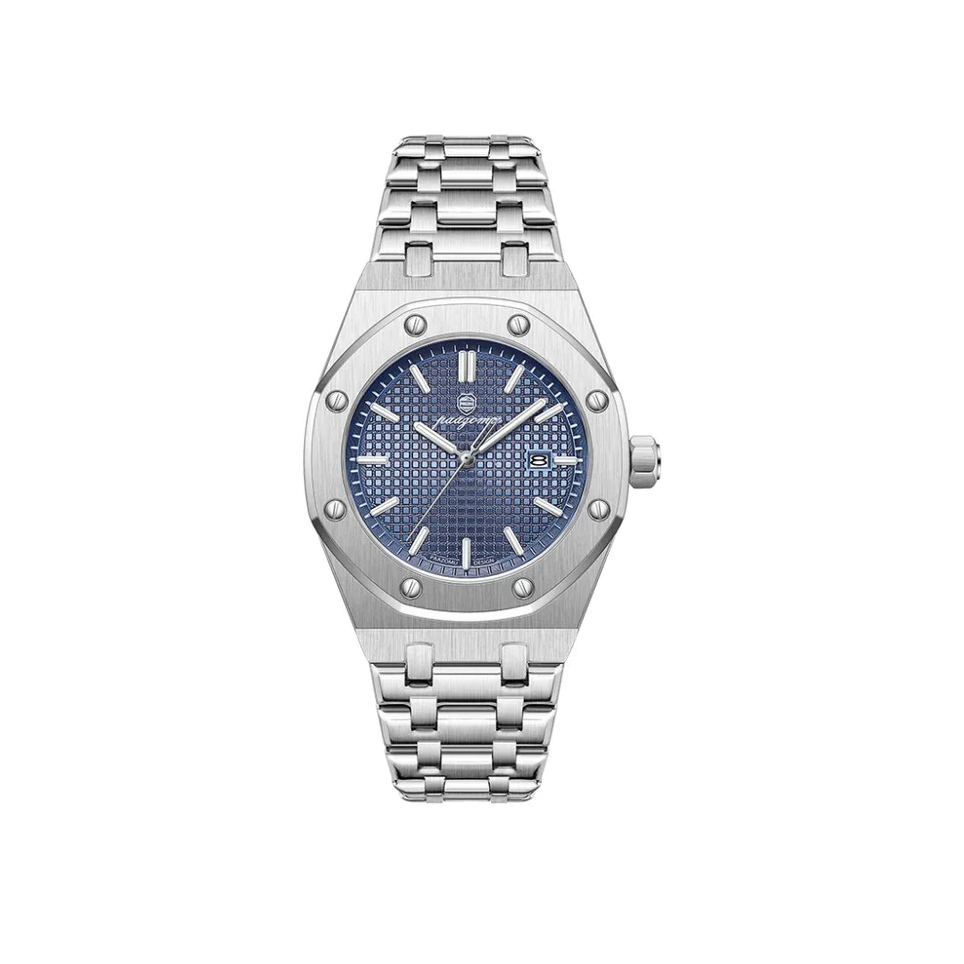 Poedagar Kingly Watch - Menfors - 14:201447598Silver Blue