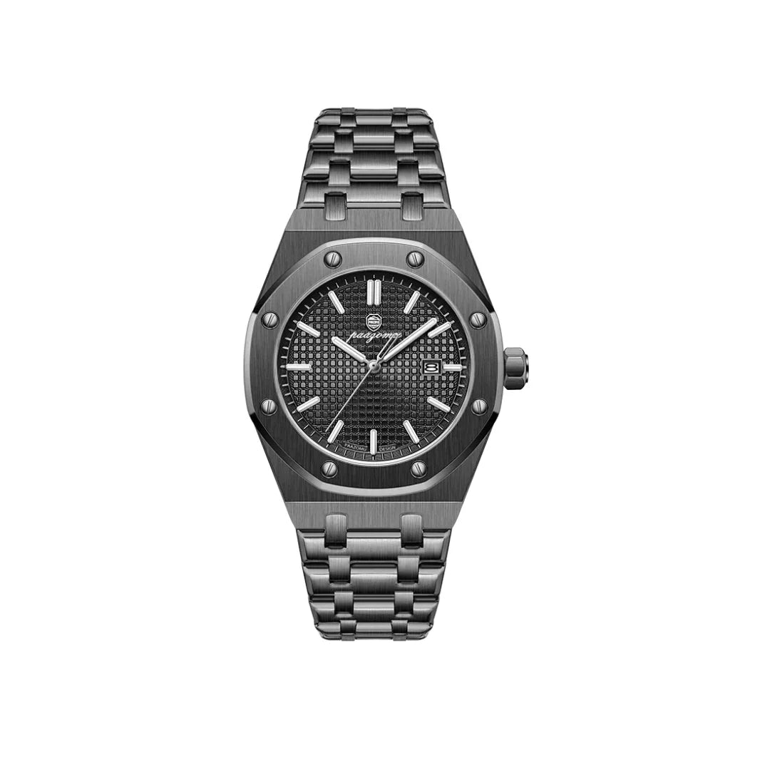 Poedagar Kingly Watch - Menfors - 14:350686Black Black