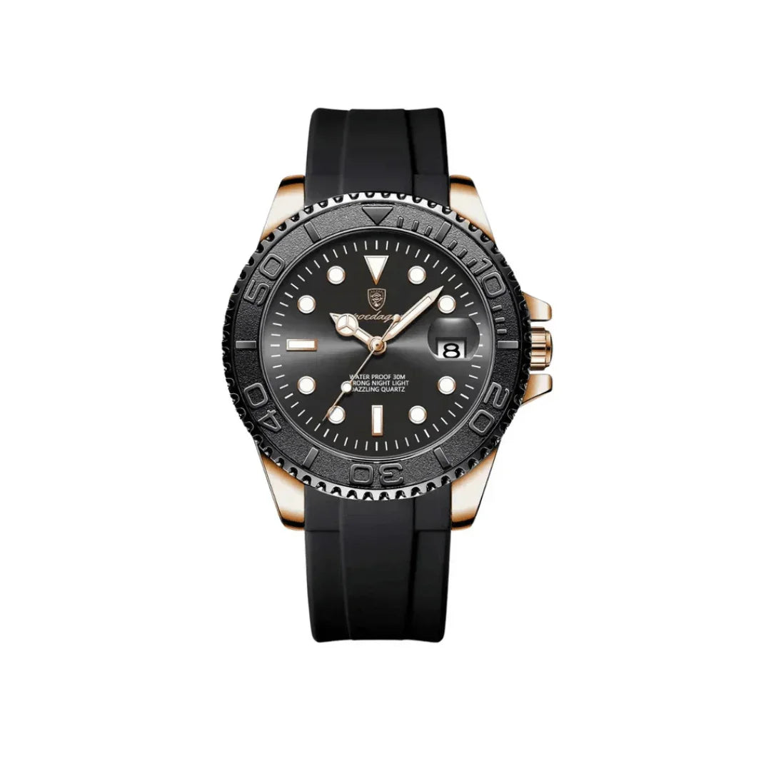 Poedagar Nautic Watch - Menfors - 14:350850680 Black Black