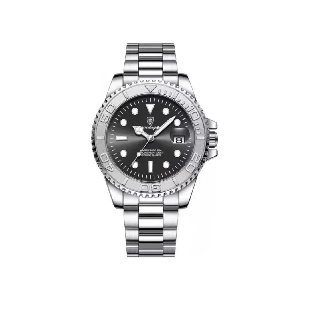 Poedagar Nautic Watch - Menfors - 14:201447598680 Silver Gray