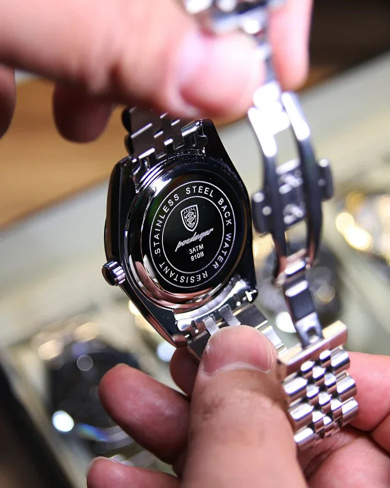 Poedagar Silverline Watch - Menfors - 14:350686910 Silver White