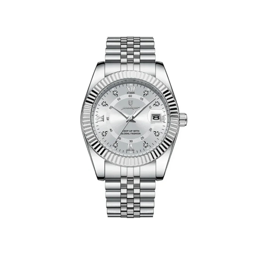 Poedagar Silverline Watch - Menfors - 14:350686910 Silver White