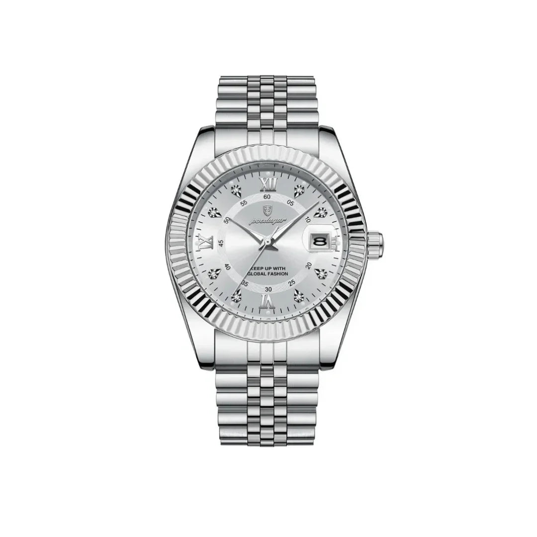 Poedagar Silverline Watch - Menfors - 14:350686910 Silver White