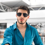 Travel Sunglasses - Menfors - 200000182:10005 Blue Lens