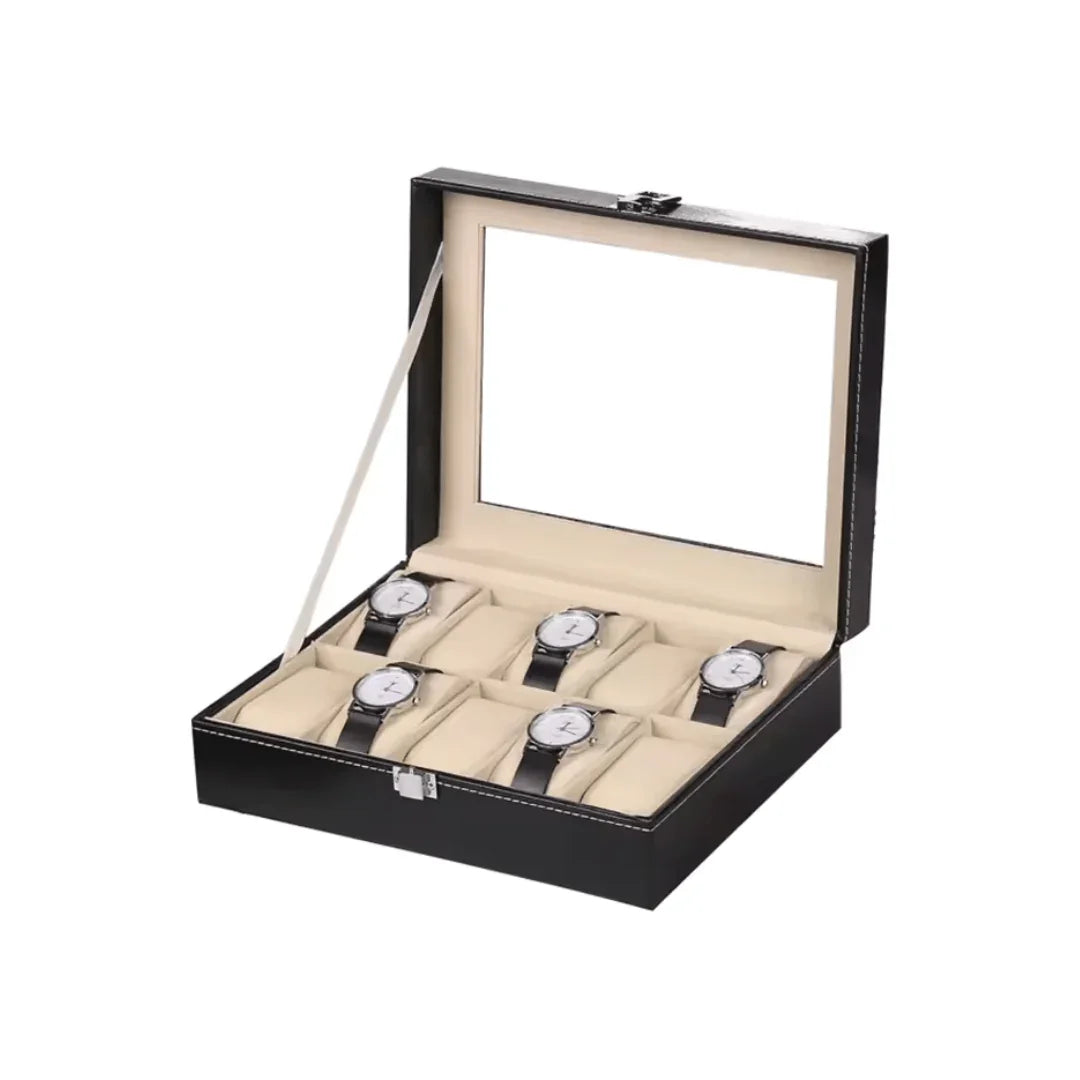 Watch Storage Box - 10 Slots - Menfors - 14:496Beige 10 Positions