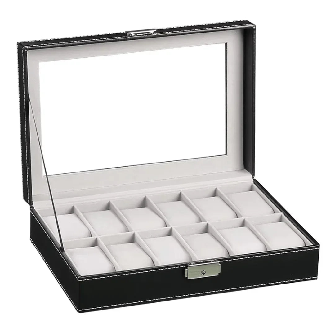 Watch Storage Box - Menfors - 14:29Grey 12 Positions