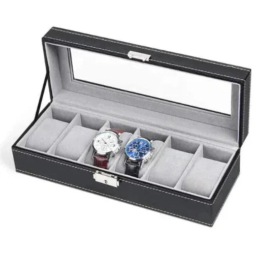 Watch Storage Box - Menfors - 14:350853Grey 6 Positions